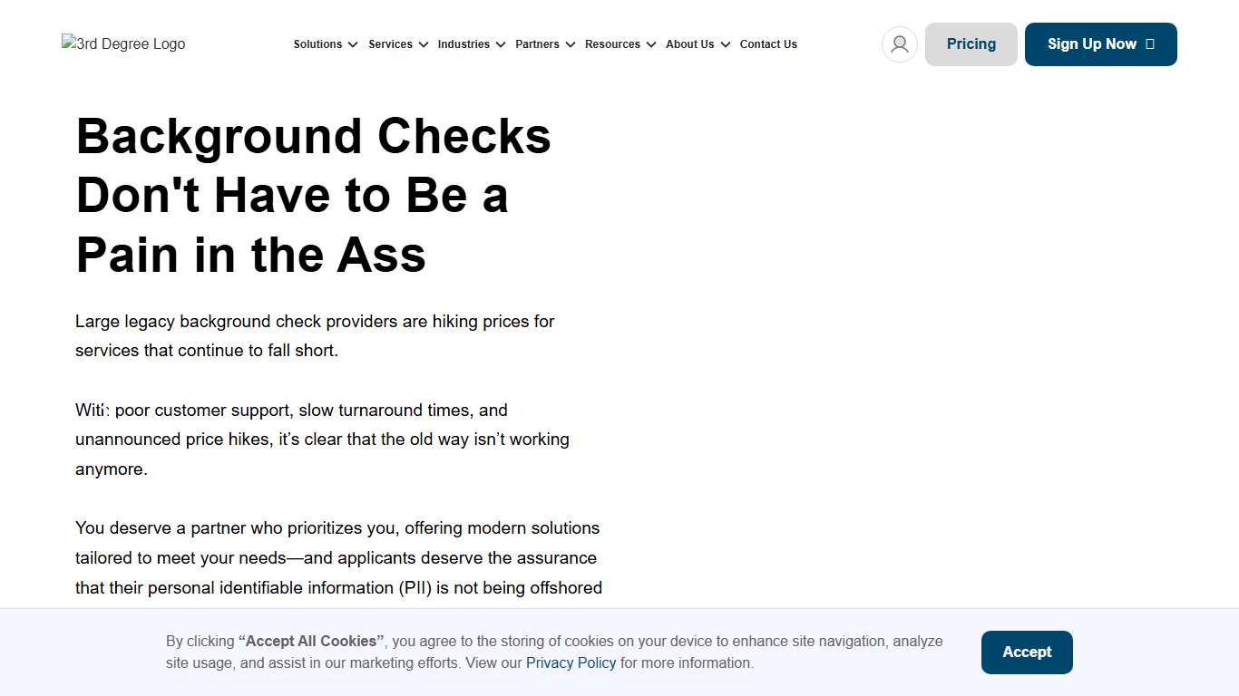 3rd Degree Background Check Services - Fast, Accurate Employee Screening 3rd Degree Screening